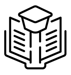 Book Skill Up Icon Outline Business