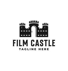 Castle Or Royal Building Film Frame Logo