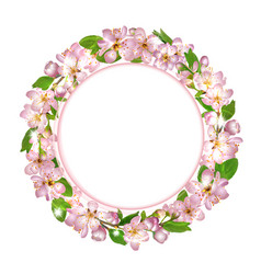 Cherry Blossom Wreath Pink Delicate Sakura