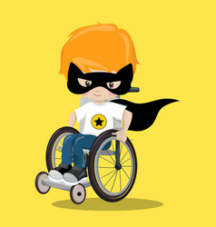 Superhero In A Wheelchair Orange Batman 12