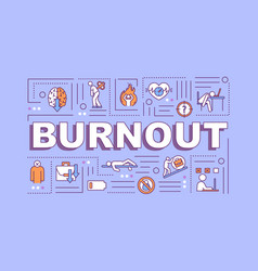 Burnout Word Concepts Banner Job Dissatisfaction