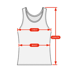 Clothing Size Chart Womens Tank Top