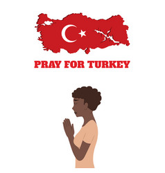 Pray For Turkey Woman Praying