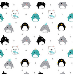 Whale Narwhal Polar Bear Shark Penguin