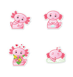 Axolotl Stickers