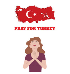 Pray For Turkey Woman Praying