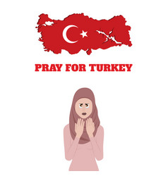 Pray For Turkey Woman Praying