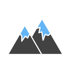 Snow-capped Mountain Icon Image