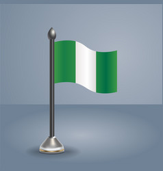 State Table Flag Of Nigeria