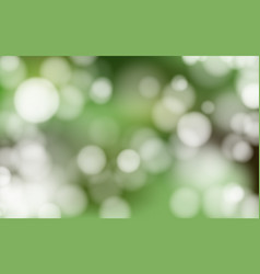 Nature Green Bokeh Soft Light Abstract Background