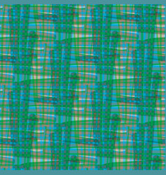 Faux Plaid Burlap Watercolor Effect