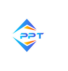 Ppt Abstract Technology Logo Design On White