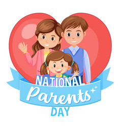 National Parents Day Banner Design