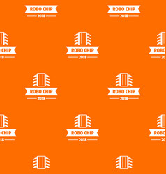 Robo Chip Pattern Orange