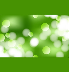 Nature Green Bokeh Soft Light Abstract Background