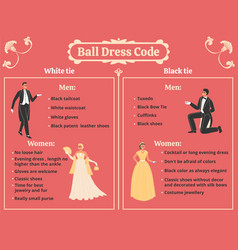 Royal Ball Infographic Set