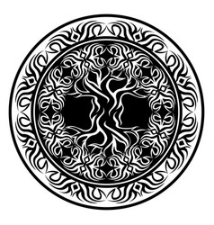 Yggdrasil Viking Tree Life In Ornamental