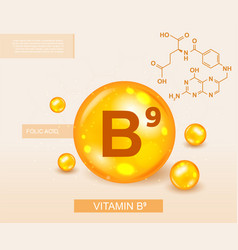 Vitamin B9 Concept