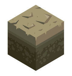 Mud Isometric Landscape