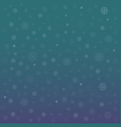 Square Background With Snowflake Snowfall