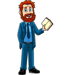 Male Teacher Cartoon Character