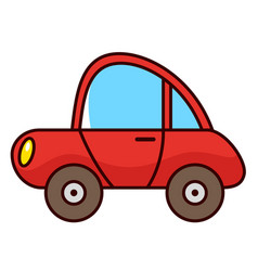 Car - Color Cartoon Isolated