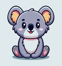 Cute Koala Cartoon Icon