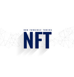 Nft Non Fungible Futuristic Digital Asset