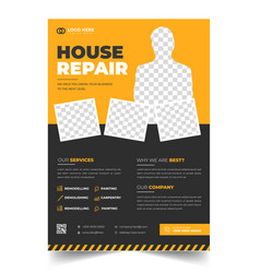 Construction Tools Home Improvement Business Flyer