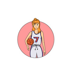 Design Character Basketball Player