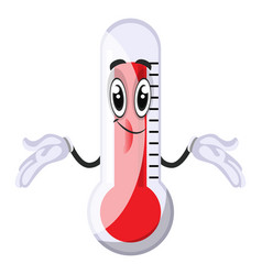 Thermometer Dont Know On White Background