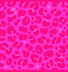 Leopard Print Seamless Pattern Neon Cheetah Skin