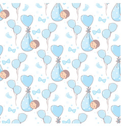 Pattern For A Boy Blue Baby Feet And Feet