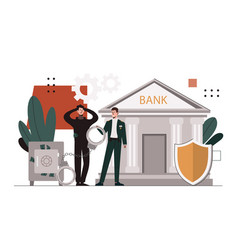 Robber Bank Concept