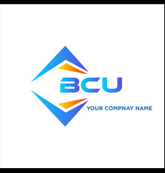 Bcu Abstract Technology Logo Design On White