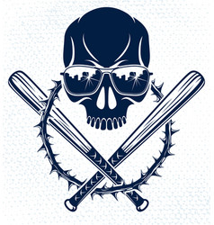 Gang Brutal Criminal Emblem Or Logo