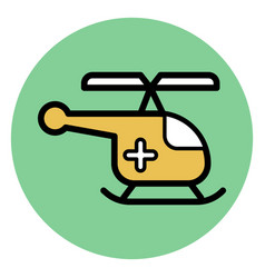 Medical Helicopter Icon