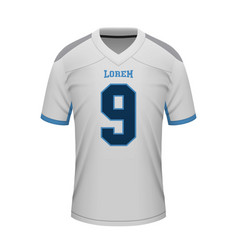 Realistic Football Away Jersey Tennessee Shirt