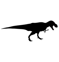 Dinosaur silhouettes Royalty Free Vector Image