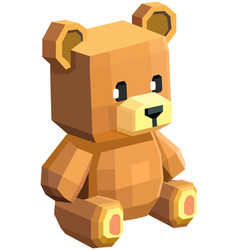 Low Poly Teddy Bear