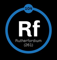 Rutherfordium Chemical Element