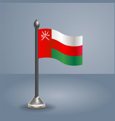 State Table Flag Of Oman