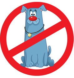 No Dogs Allowed Icon Sign