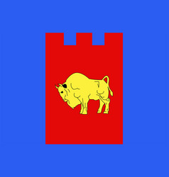 Flag Brest Region In Republic Belarus