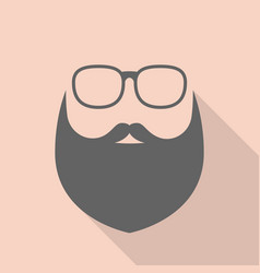 Fashion silhouette hipster style Royalty Free Vector Image