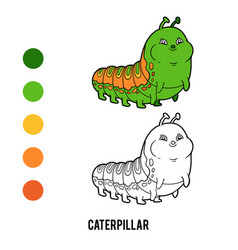 Coloring Book For Kids Caterpillar