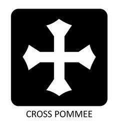 Cross Pommee Icon