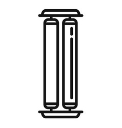 Table Uv Lamp Icon Outline Light Device