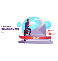 Career Development Infographics Ladder To Success