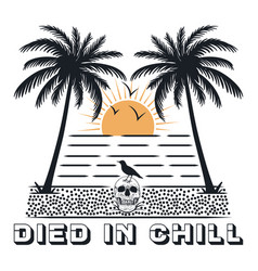 Died In Chill On The Beach